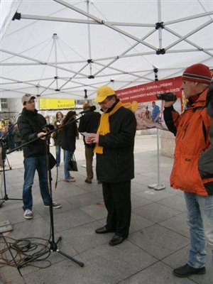 Protestný míting v Bratislave 26.11.2012
