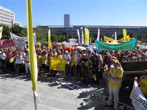 Protestné zhromaždenie 13.9.2011