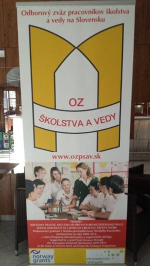 Záverečná konferencia projektu Sociálny dialóg ako základ pre vytvorenie dôstojnej práce podporovaný