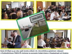Rokovanie Rady zväzu v ČR