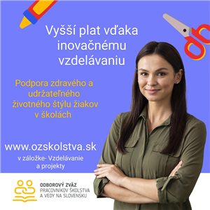 Pripravili sme pre Vás nové inovačné vzdelávanie!