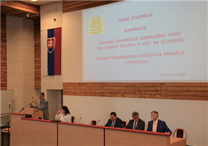 Konferencia ZO OZ PŠaV UVLF v Košiciach 