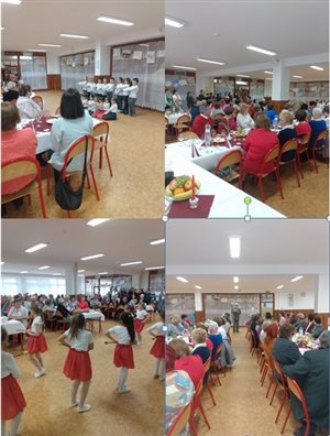 Slávnostné posedenie s našimi kolegami – dôchodcami v okrese Lipt. Mikuláš