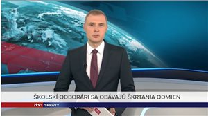 Správy RTVS - školskí odborári sa obávajú škrtania odmien