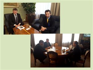 Rokovanie s predsedom NR SR Andrejom Dankom
