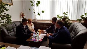 Pracovné stretnutie s poslancom NR SR a predsedom Výboru NR SR pre vzdelávanie, vedu, mládež a šport Ing. Ľubomírom Petrákom, CSc.