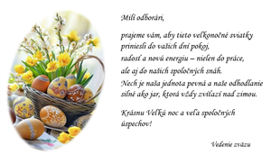 Veľkonočný pozdrav