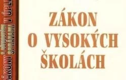 Pripravovaná zmena zákona o vysokých školách